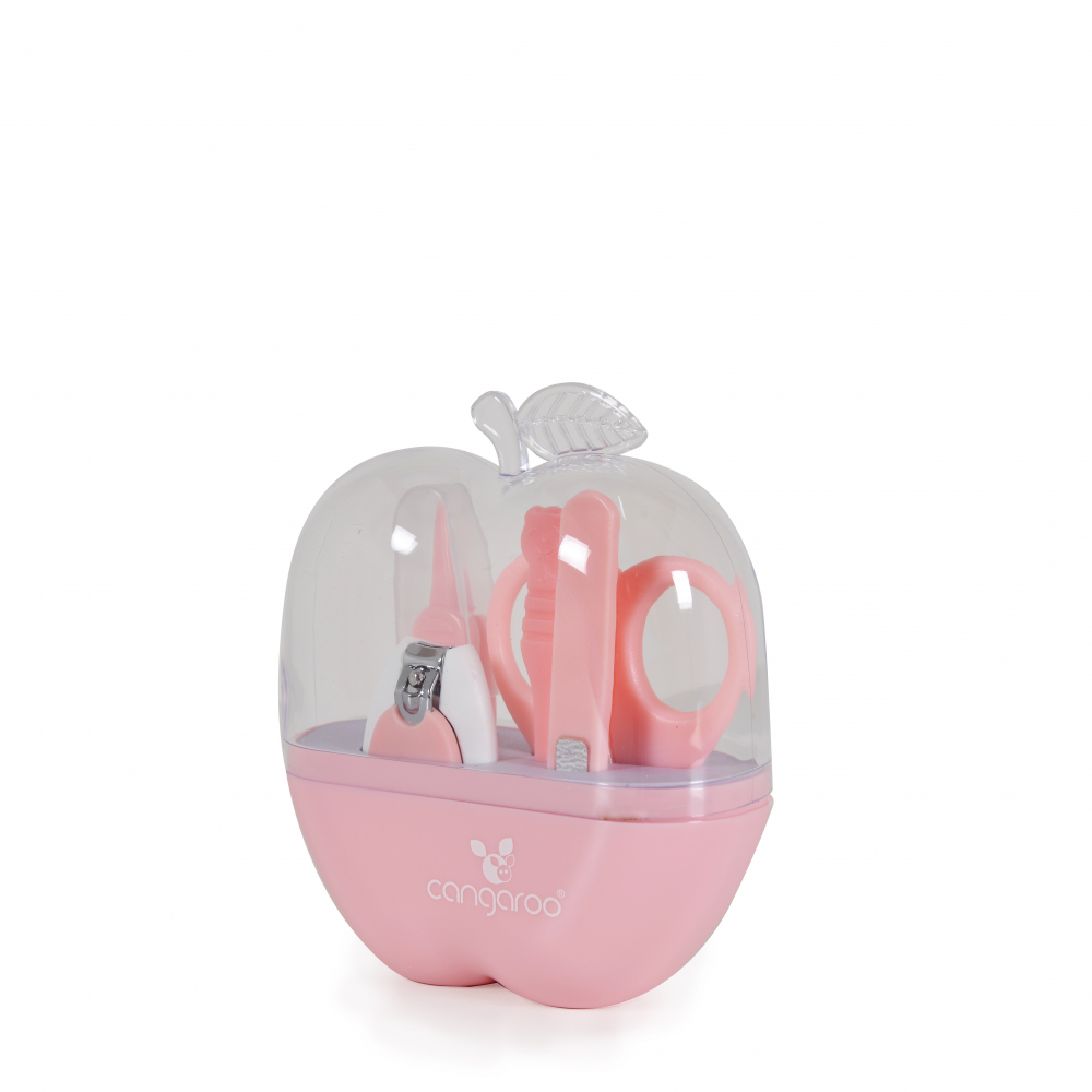 Set Manichiura Bebelusi Cangaroo Apple Pink