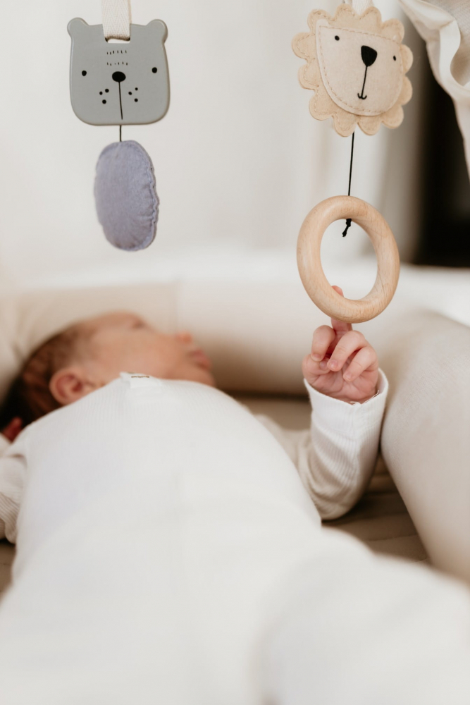 Baby nest 4in1 Sand Sleepee Nor Pufos - imagine 8