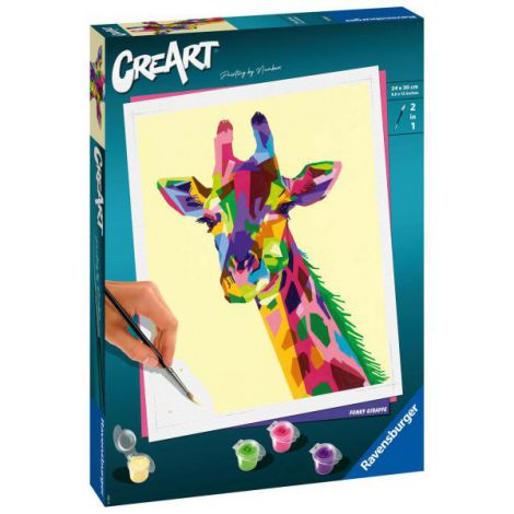 Creart Girafa Ravensburger | Set Pictură Pe Numere