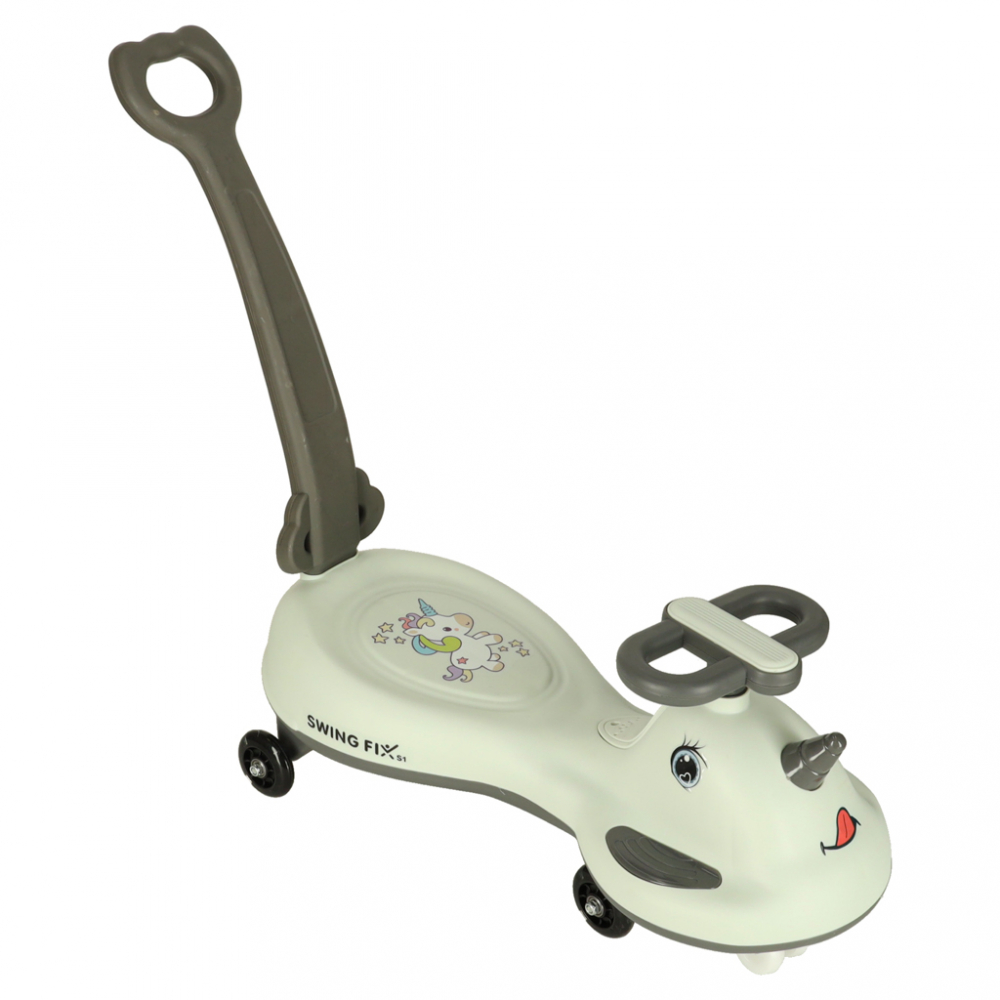 Ikonka PlasmaCar Swing FIX Gri cu LED - imagine 10