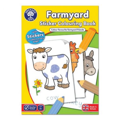 Carte Colorat Engleza + Activitati | Orchard Toys