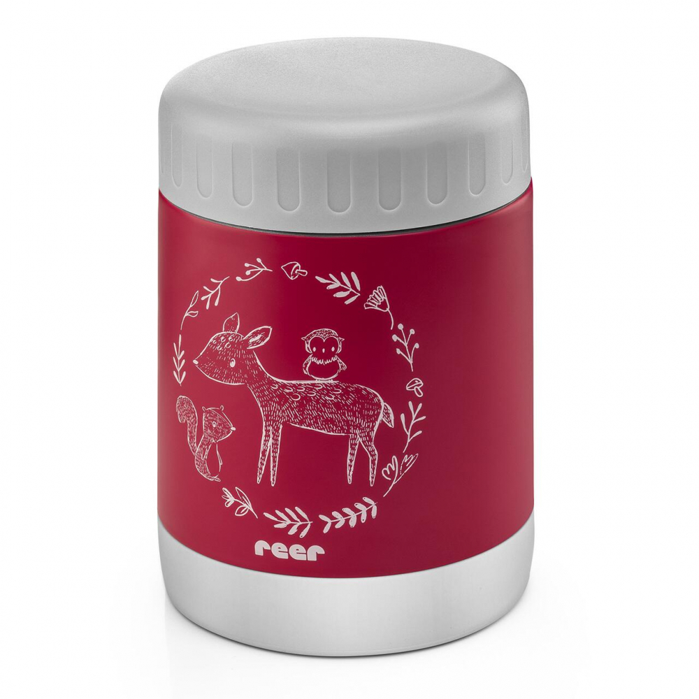 Cutie Termică Reer 300ml, Oțel Inoxidabil, Roșu - imagine 6