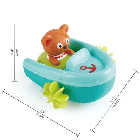 Hape Barcuta de Baie cu Ursulet - Distractiv Educativ - imagine 5