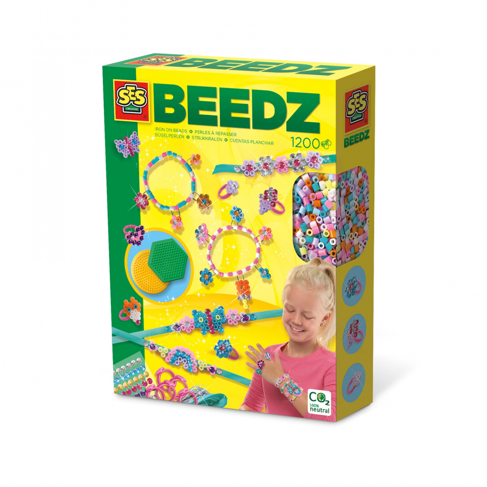 Set 1200 Margele Beedz | Brățări și Inele DIY