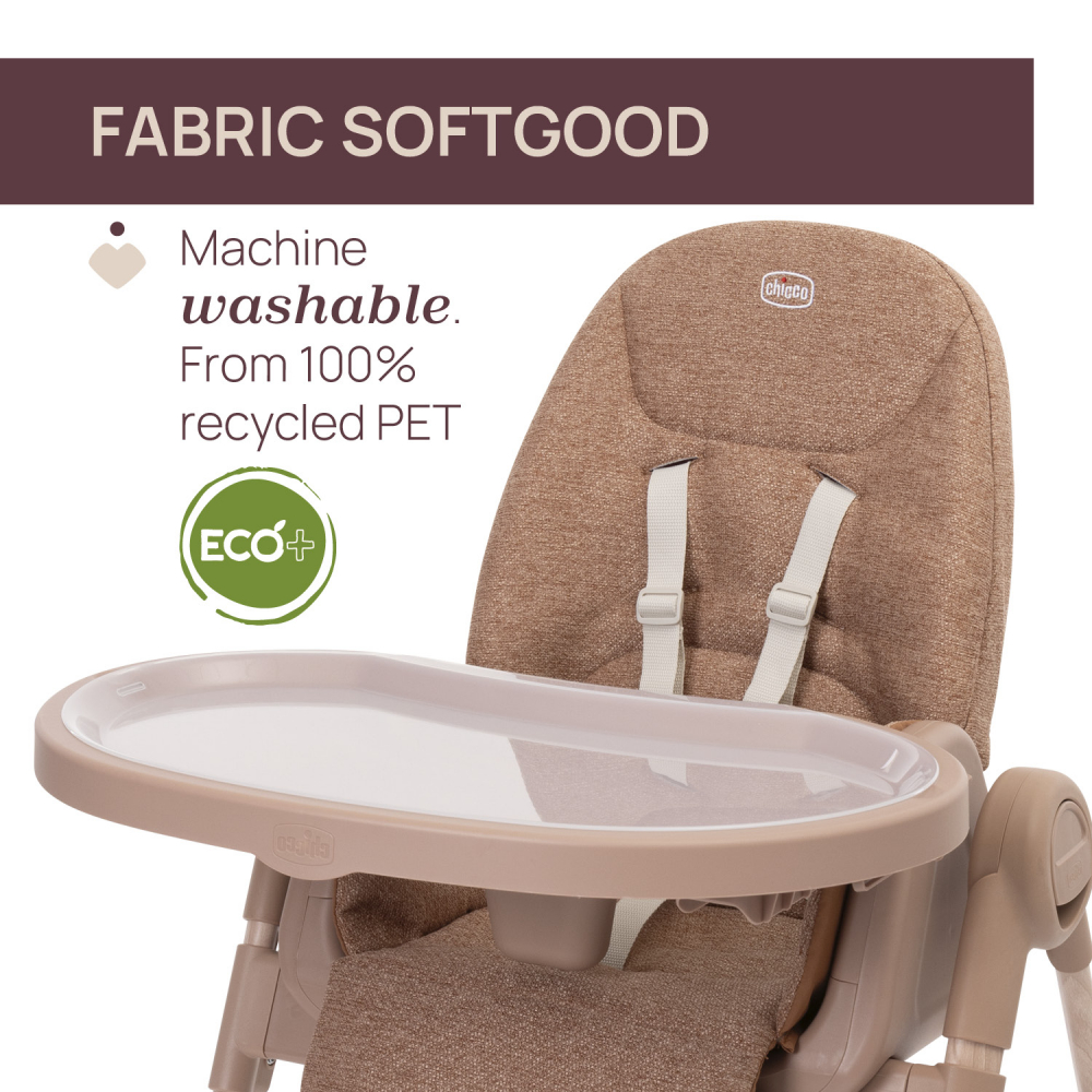 Scaun Masa Chicco Polly Armonia, Creste cu Copilul - imagine 2