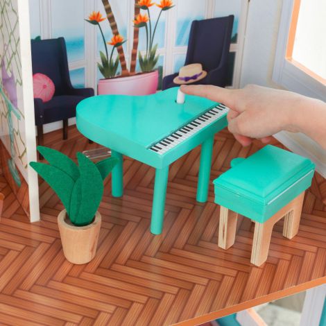 Casuta din lemn pentru papusi Camila, Kidkraft - imagine 6