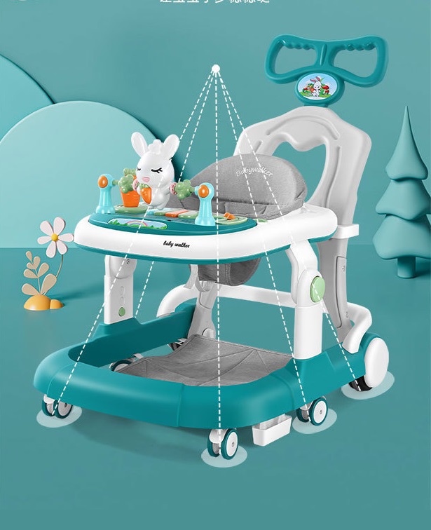 Premergator Little Mom Pink Rabbit Pliabil - imagine 7