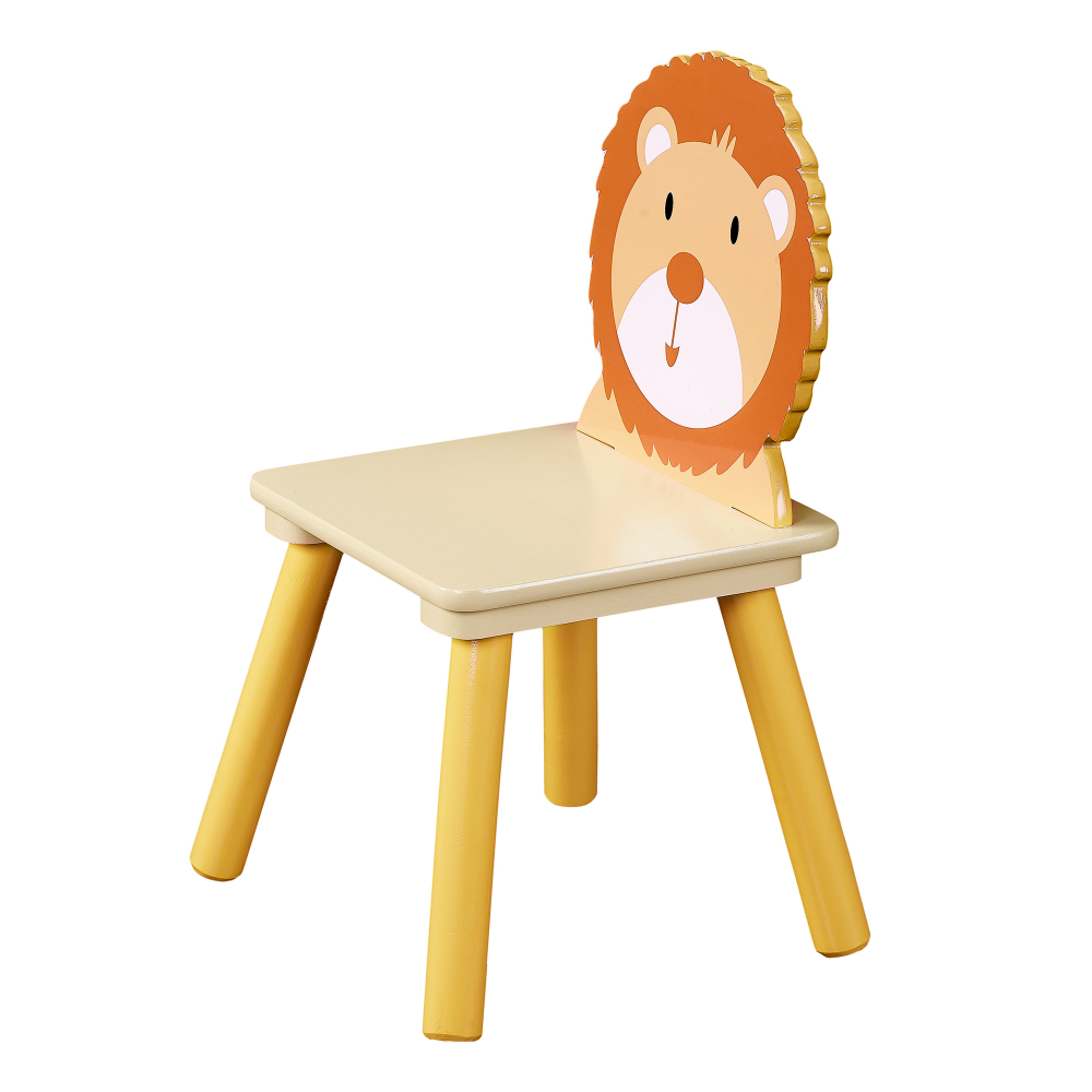 Set Masă și 2 Scaune Lemn Ginger Home Animals