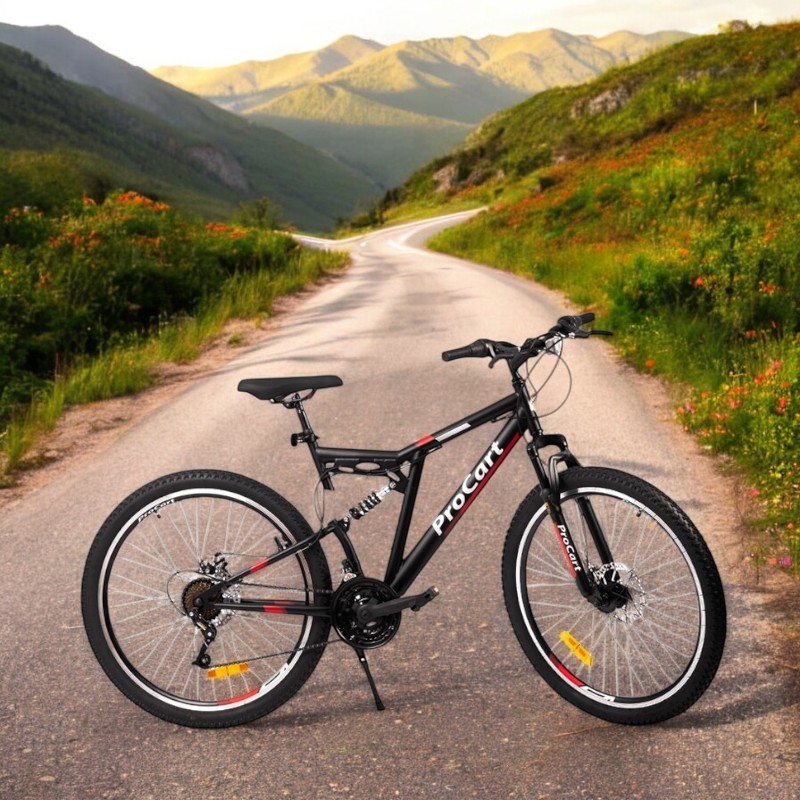 Bicicleta Procart MTB 26" Full Suspension | Aventura Montană - imagine 4