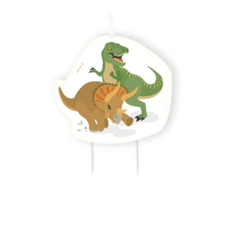 Lumanare Dinozauri Amscan | Decor Festiv