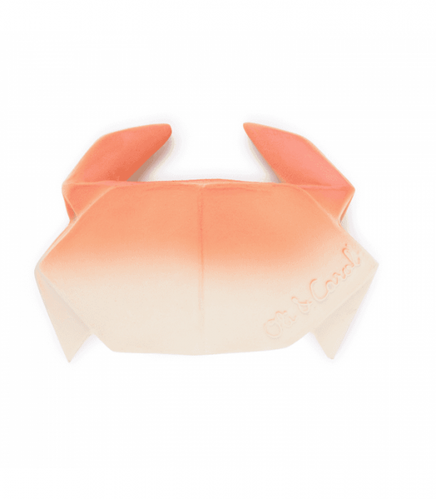 Crab H2Origami Oli&Carol - Jucarie Dentitie