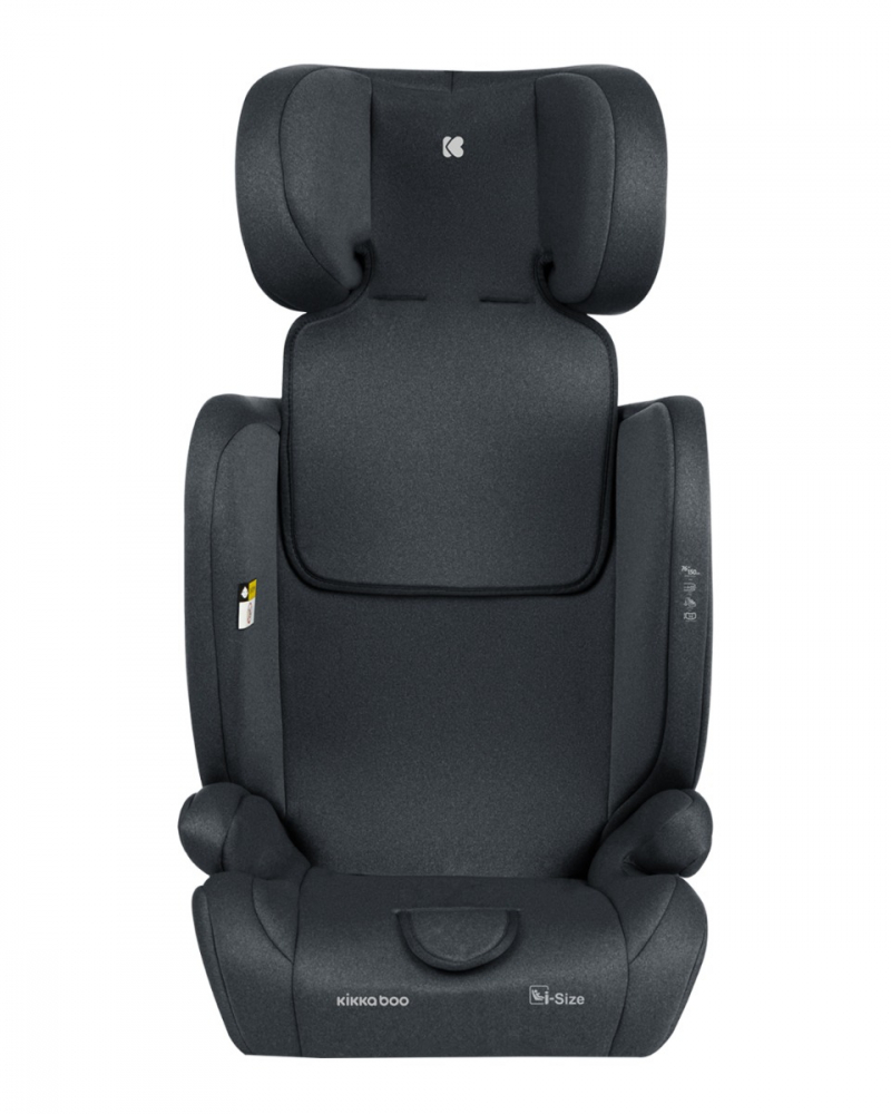 KikkaBoo i-Cross i-SIZE, ISOFIX, Gri Închis - imagine 3