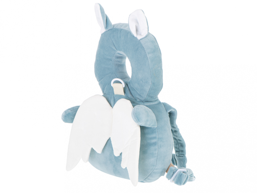 Pernă protecție Ikonka Blue Bat cu ham mers - imagine 2