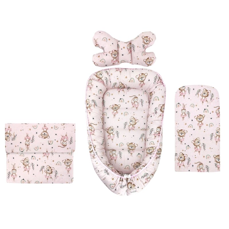 Set 4in1 Cos Bebe MimiNu Little Ballerina Pink