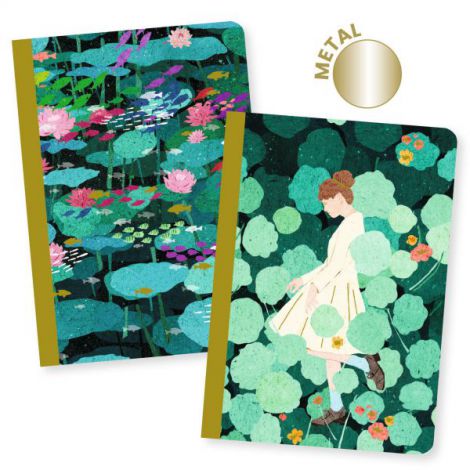 Set 2 Carnetele Djeco Xuan - Creativitate Portabilă