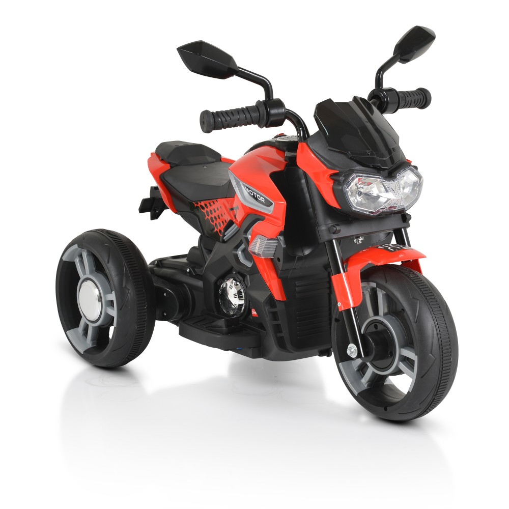 Motocicleta Electrica Moni Bo 12V, Rosu - imagine 3