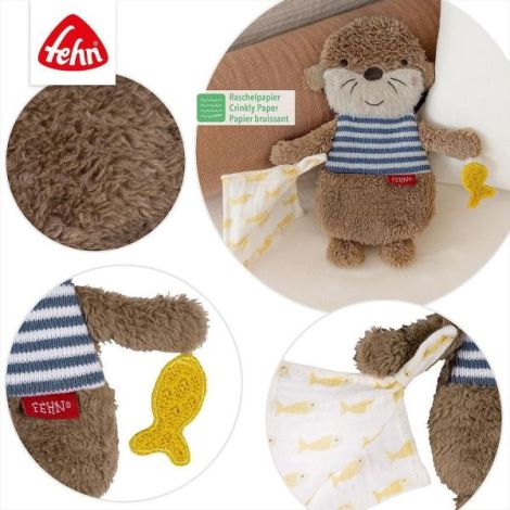 Jucarie Fosnitoare Otter Bebelusi | Stimulare Senzoriala - imagine 5