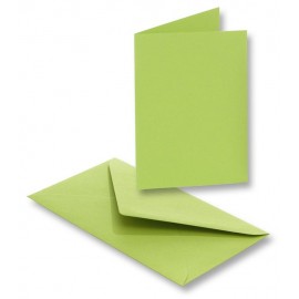 Set 5 Felicitări Verde Crud Folia Paper