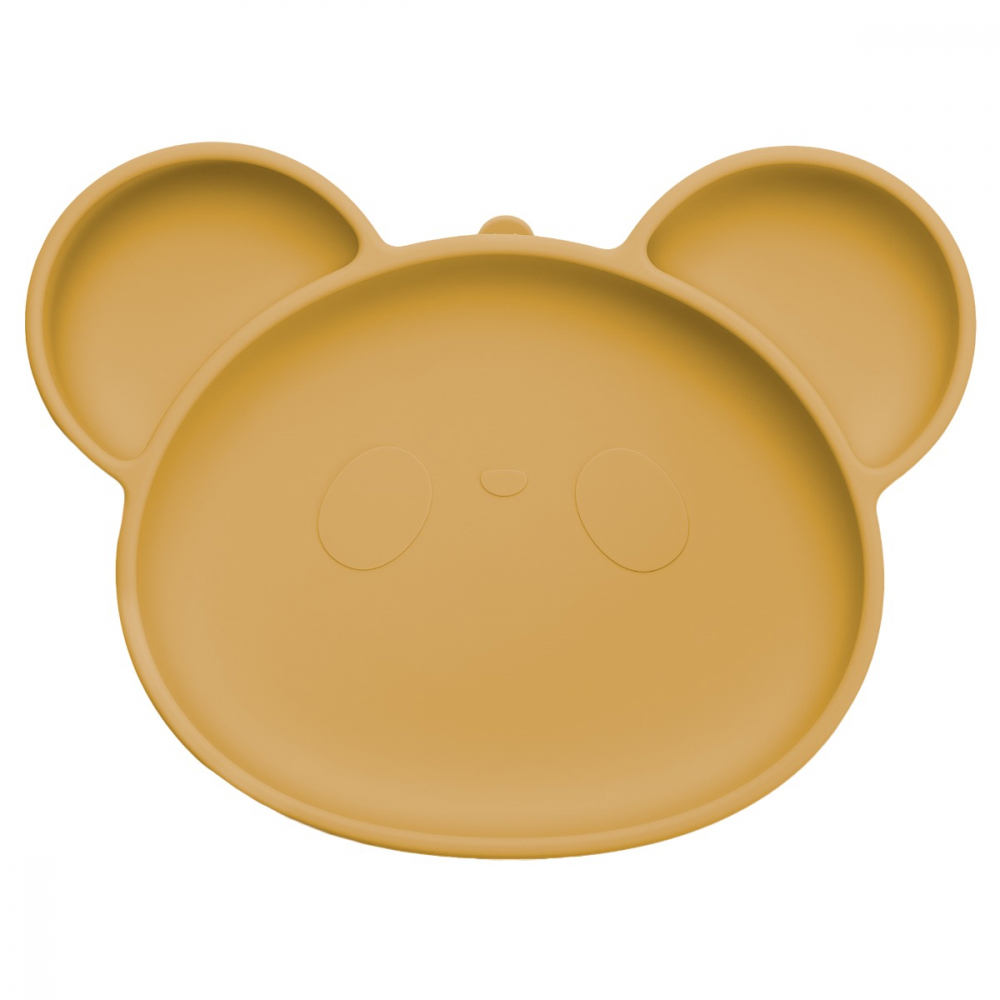 Farfurie silicon Panda Honey cu ventuza | AppeKids - imagine 4