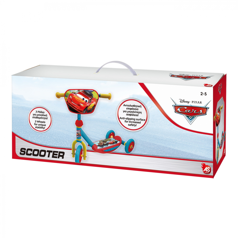 Trotineta Cars 3 roti, Ghidon Reglabil, Brand AS - imagine 4
