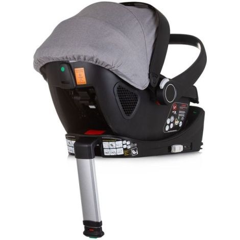 Chipolino Prestige 3 in 1 - Carucior Premium Cloud Grey - imagine 21