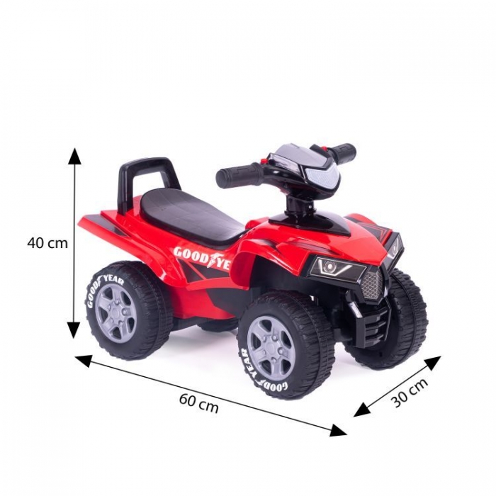 ATV Ecotoys Goodyear cu sunete interactiv - imagine 4