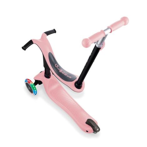 Globber GO UP Sporty 3-în-1 Roz Pastel