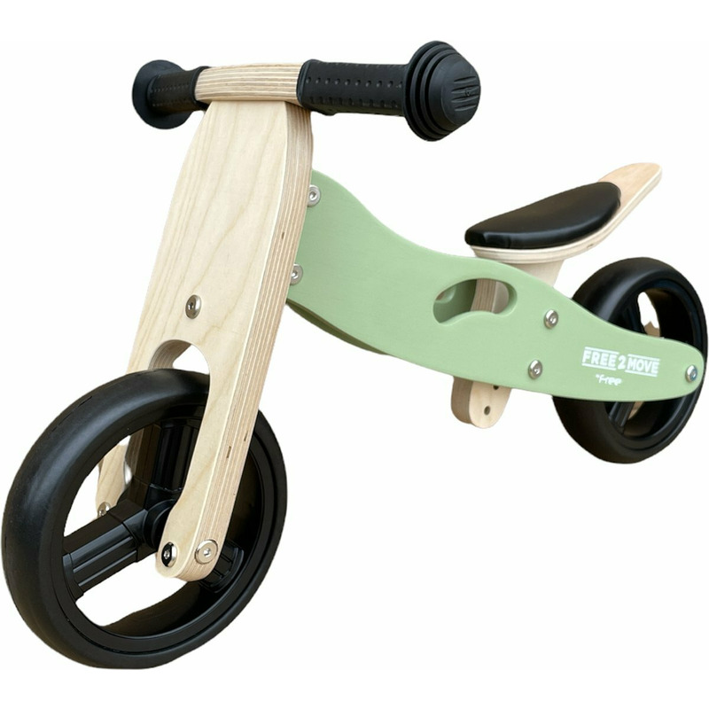 Tricicleta Free2Move 2in1 Lemn Mint 1-3 Ani - imagine 3