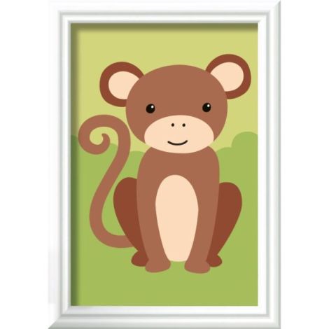 Ravensburger CreArt Pictură Maimuță Sălbatică - imagine 3