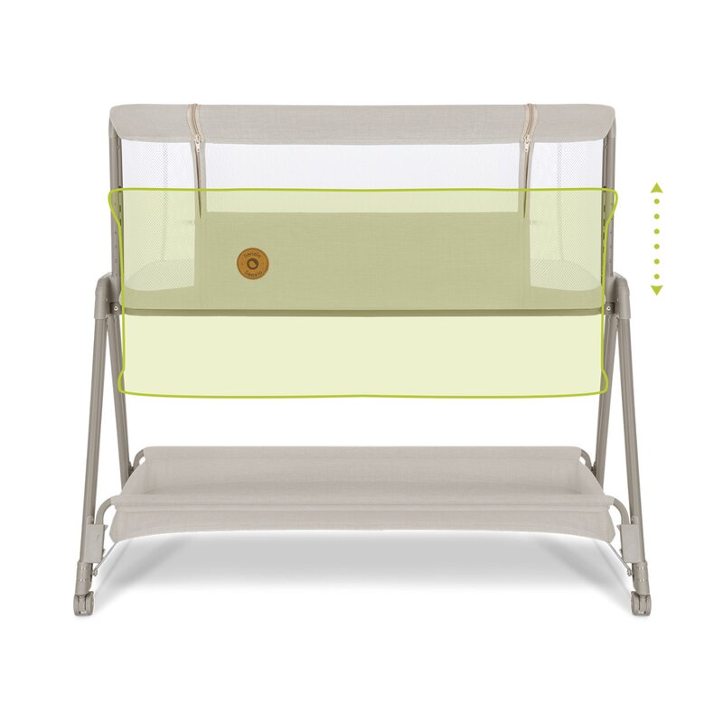 Patut Co-Sleeper Lionelo Luna 2in1 - Siguranță și confort - imagine 7
