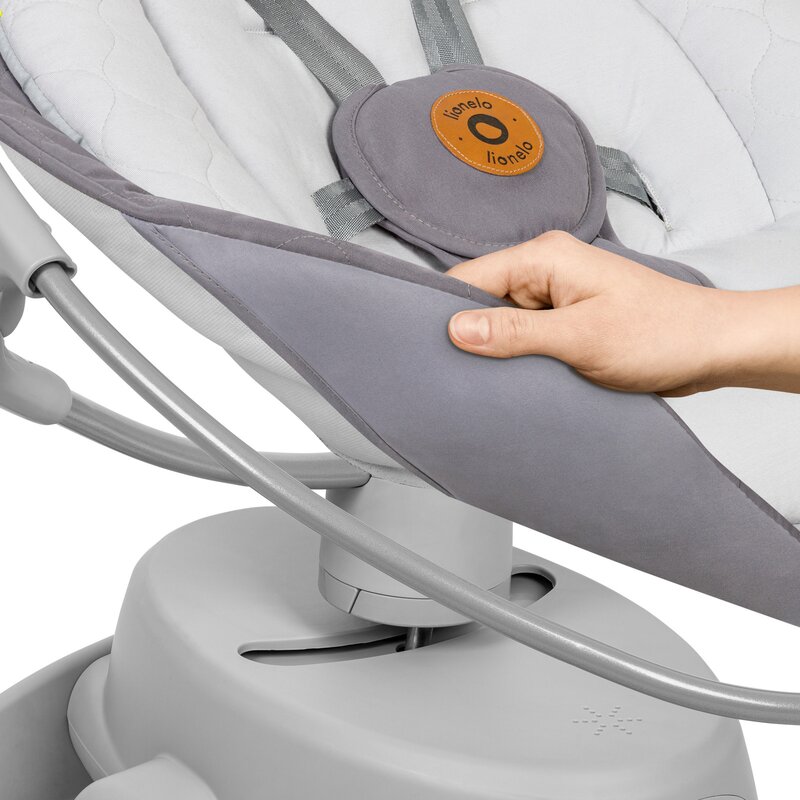 Balansoar Electric 2in1 Lionelo Mell Gri - imagine 7
