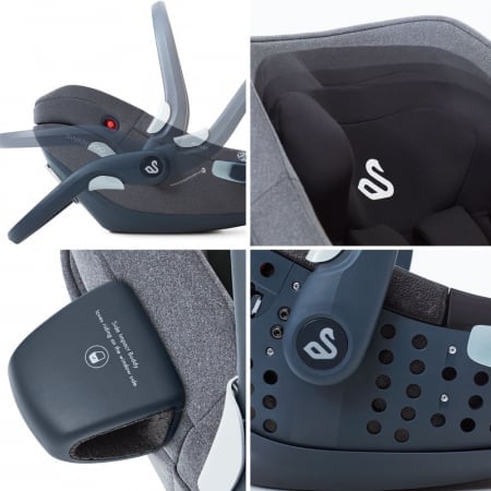 Scoica auto Swandoo Albert i-Size 1.2 Sesame Grey - imagine 4