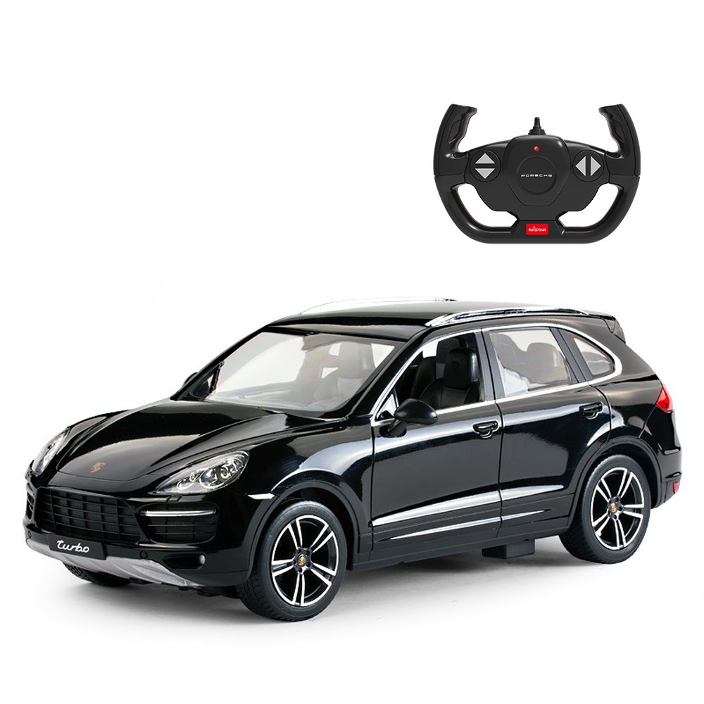 Masinuta Rastar Porsche Cayenne Turbo 1:14 Negru
