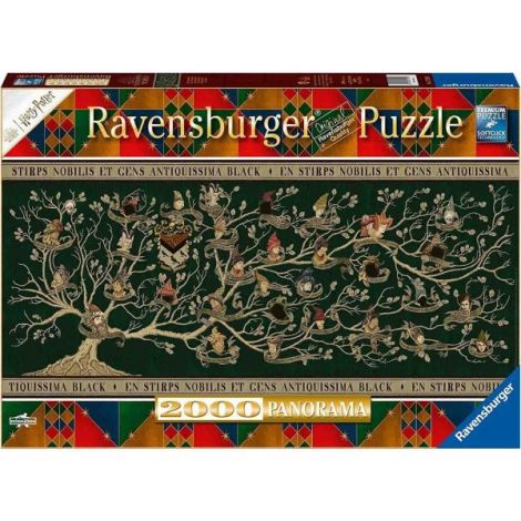 Puzzle Harry Potter 2000 piese Copacul Familiei - imagine 2