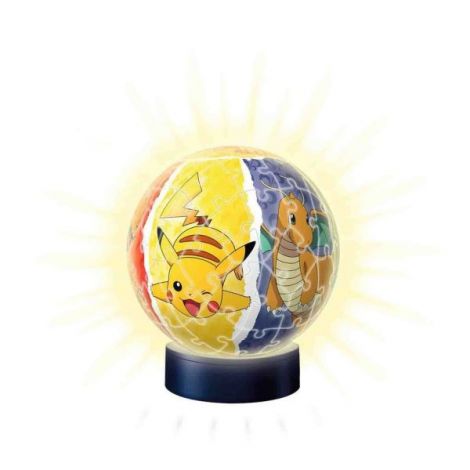 Puzzle 3D Luminos Pokemon Ravensburger 72 Piese
