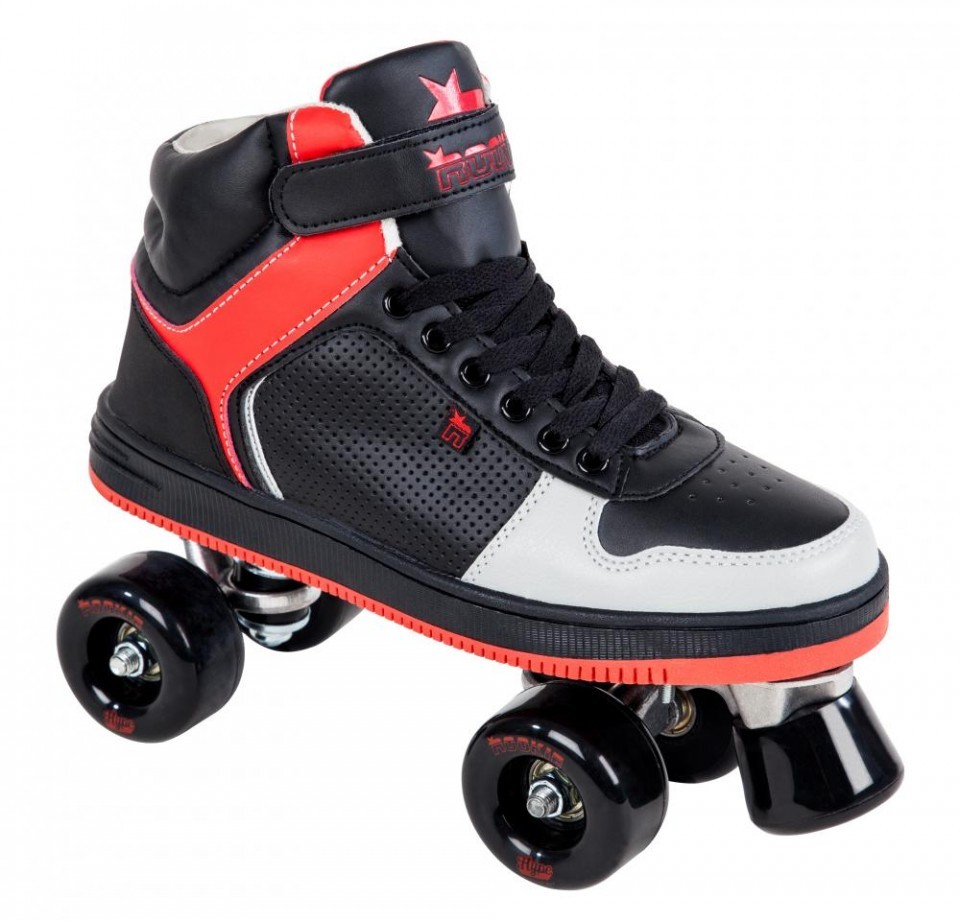 Role Rookie Hype Hi Top Trainer Negre | Stil & Confort - imagine 3