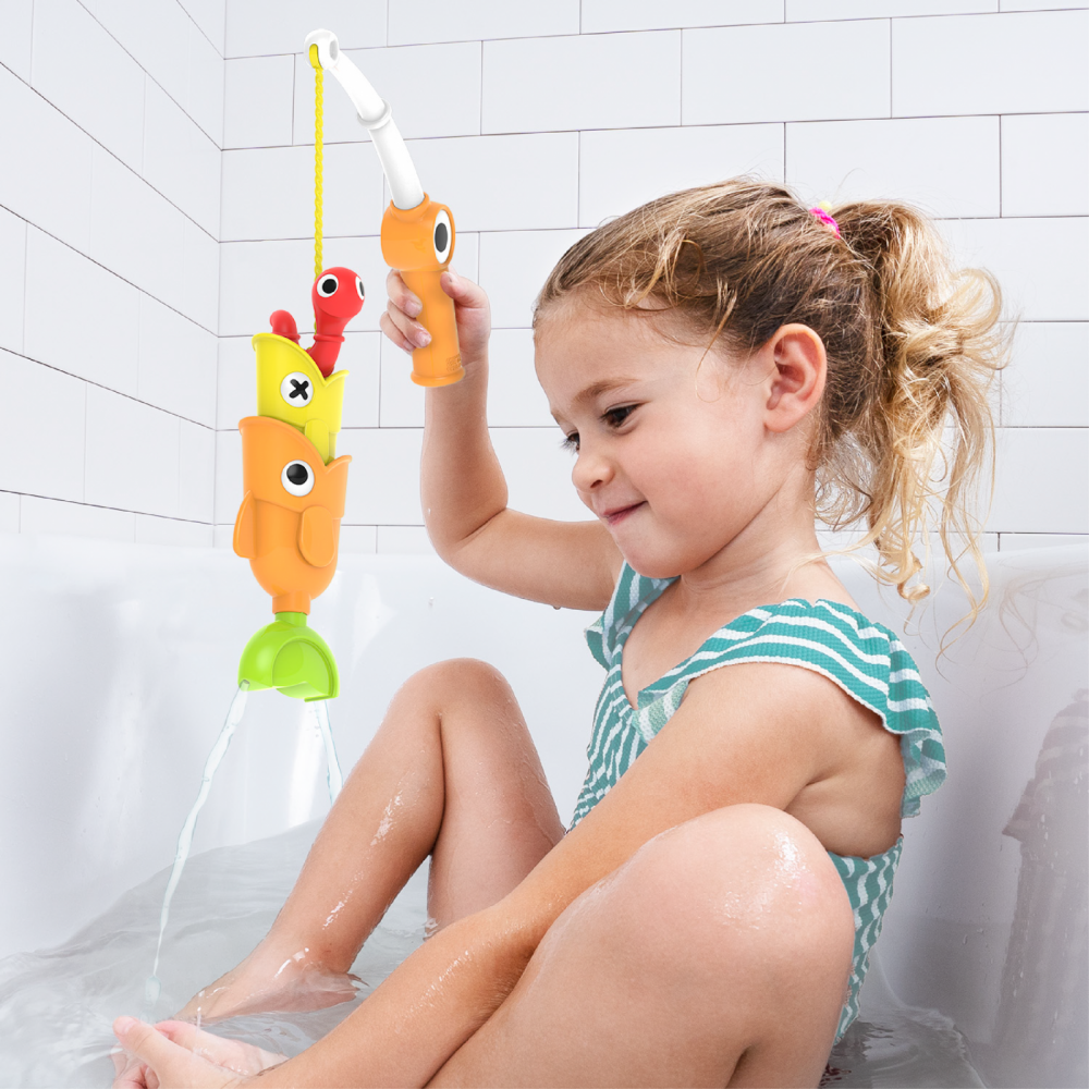 Set de pescuit magnetic Yookidoo pentru baie - imagine 2