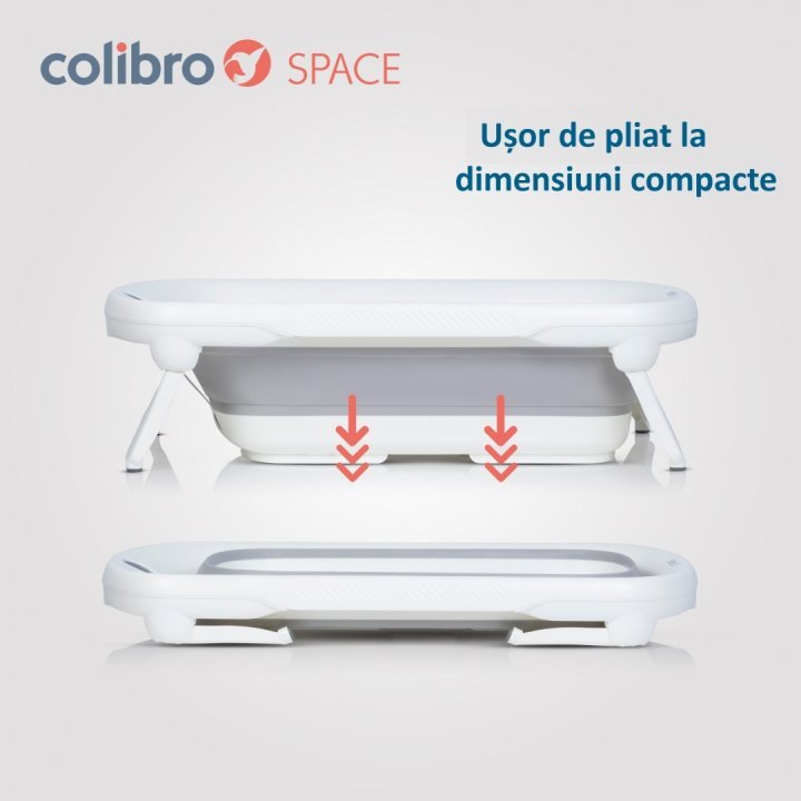 Colibro Space Cada Pliabilă copii cu termometru - imagine 3