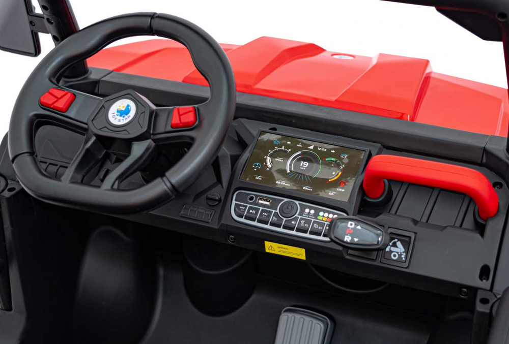 Camion Electric Ramiz Farmer Truck 4x4 pentru Copii - imagine 6