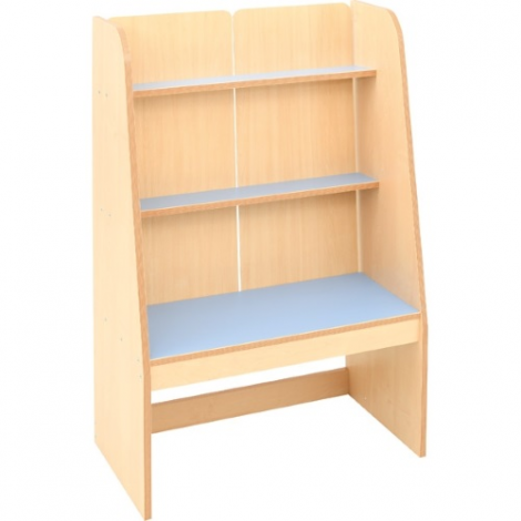 Biblioteca Flexi Bleu Moje Bambino, 3 Rafturi