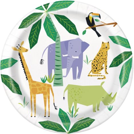 Farfurii Safari Unique 23cm - Petrecere perfectă
