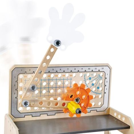 Hape Banc de Lucru Științific - 58 Piese Educaționale - imagine 6