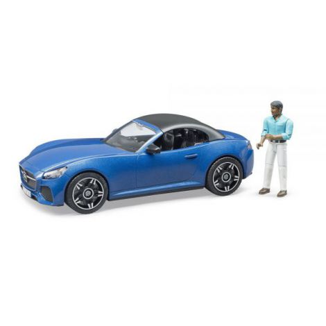 BRUDER Roadster cu Șofer - Jucărie Sport Interactivă - imagine 4