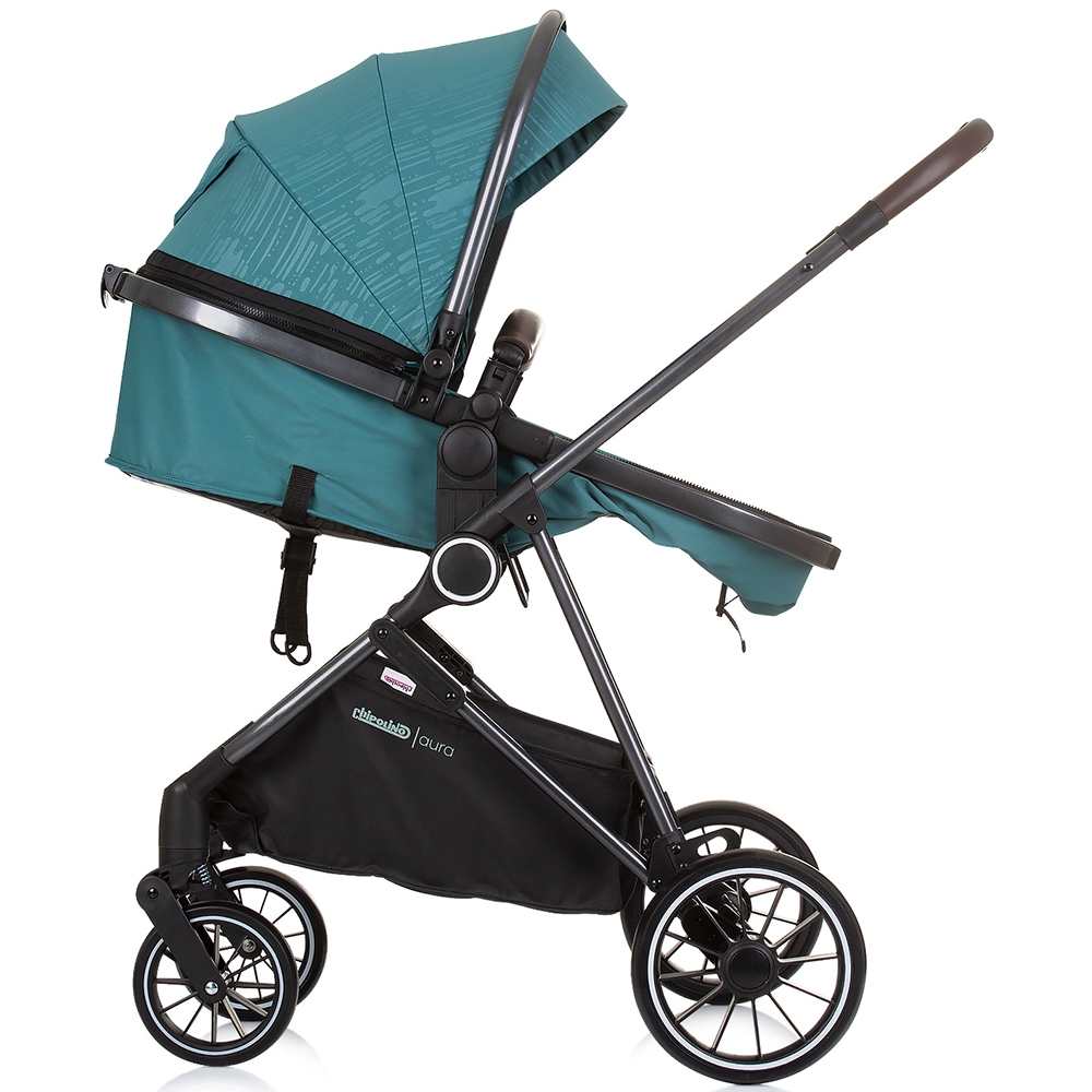 Carucior Chipolino Aura 3 in 1 Teal - imagine 8