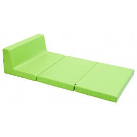 Canapea extensibilă verde Moje Bambino - imagine 2