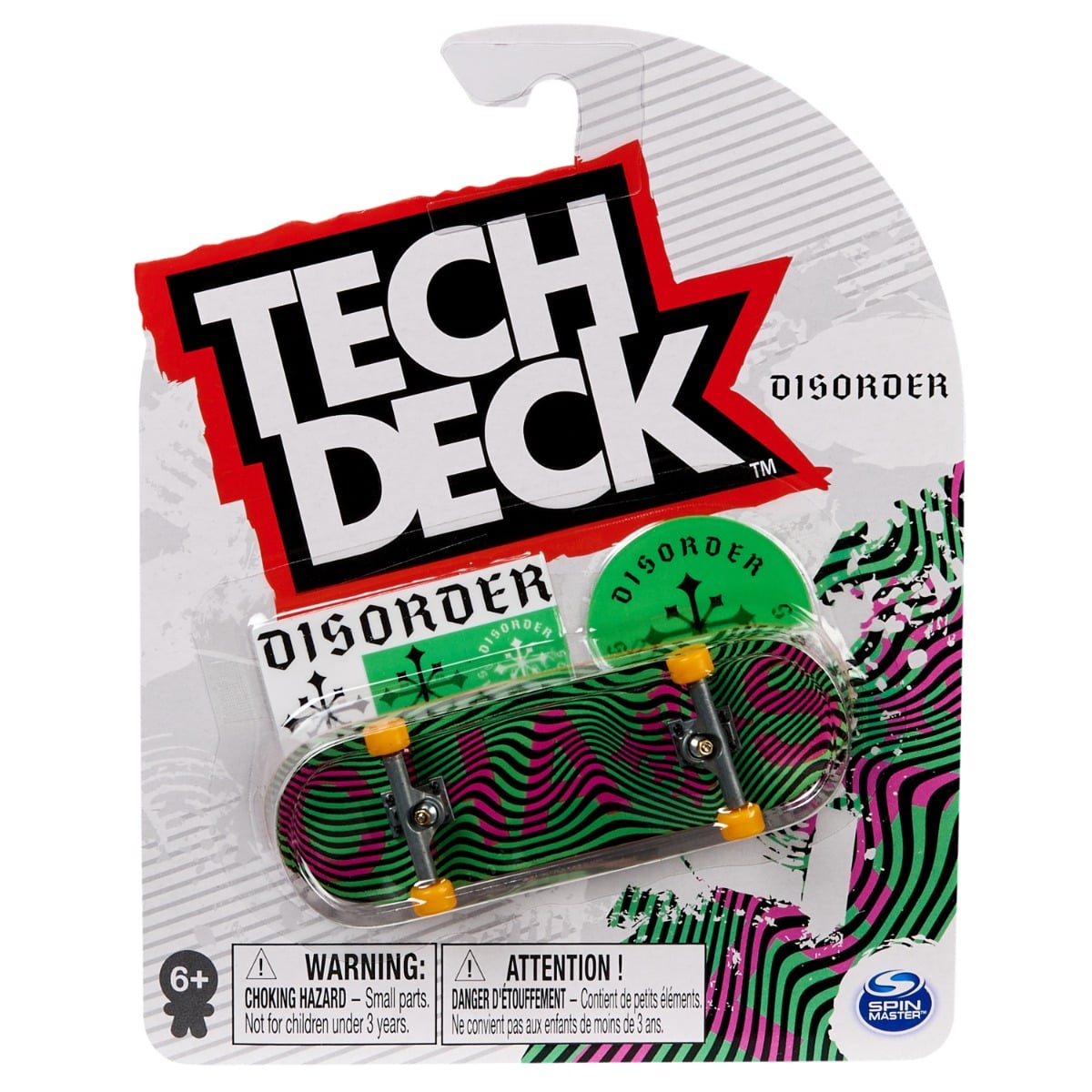 Tech Deck Disorder Team Mini Placa Skateboard