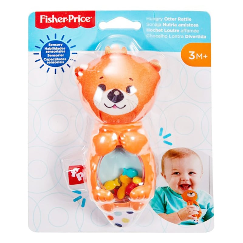 Zornaitoare Fisher Price Vidra, Jucarie Bebelusi
