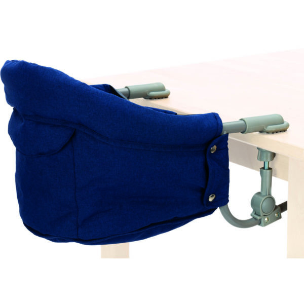 Scaunel de masă Fillikid Navy Melange, Portabil