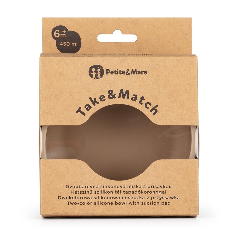 Bol Bej cu Ventuza Petite&Mars TakeMatch - imagine 3