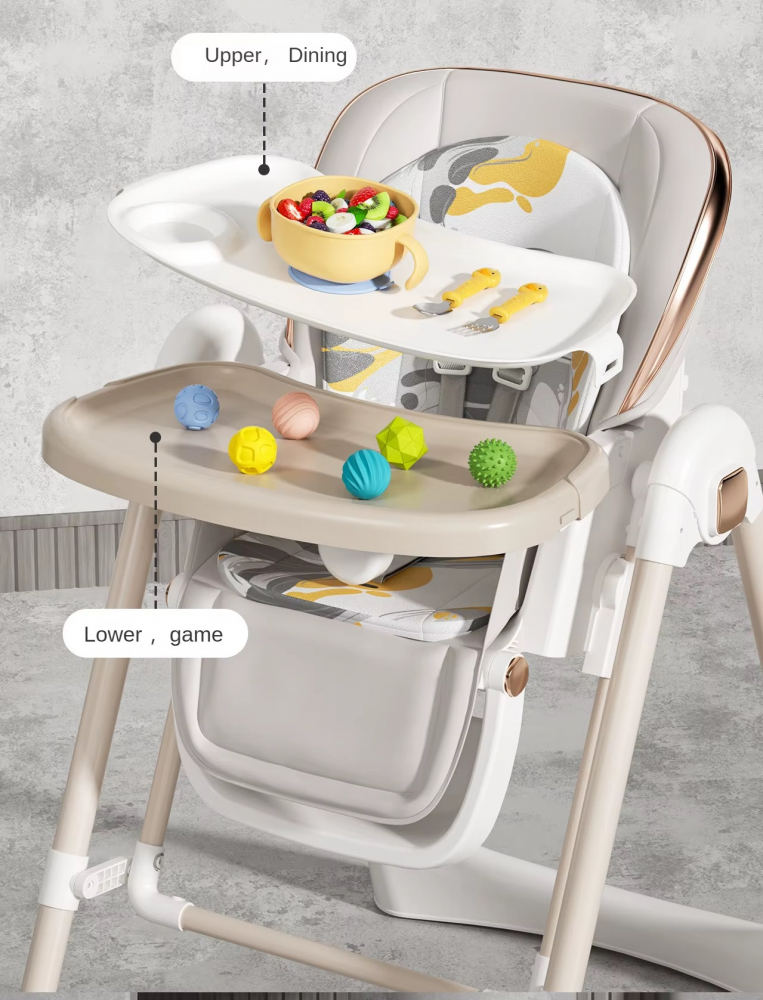 Scaun Masa Little Mom Multifuncțional, Pliabil - imagine 3